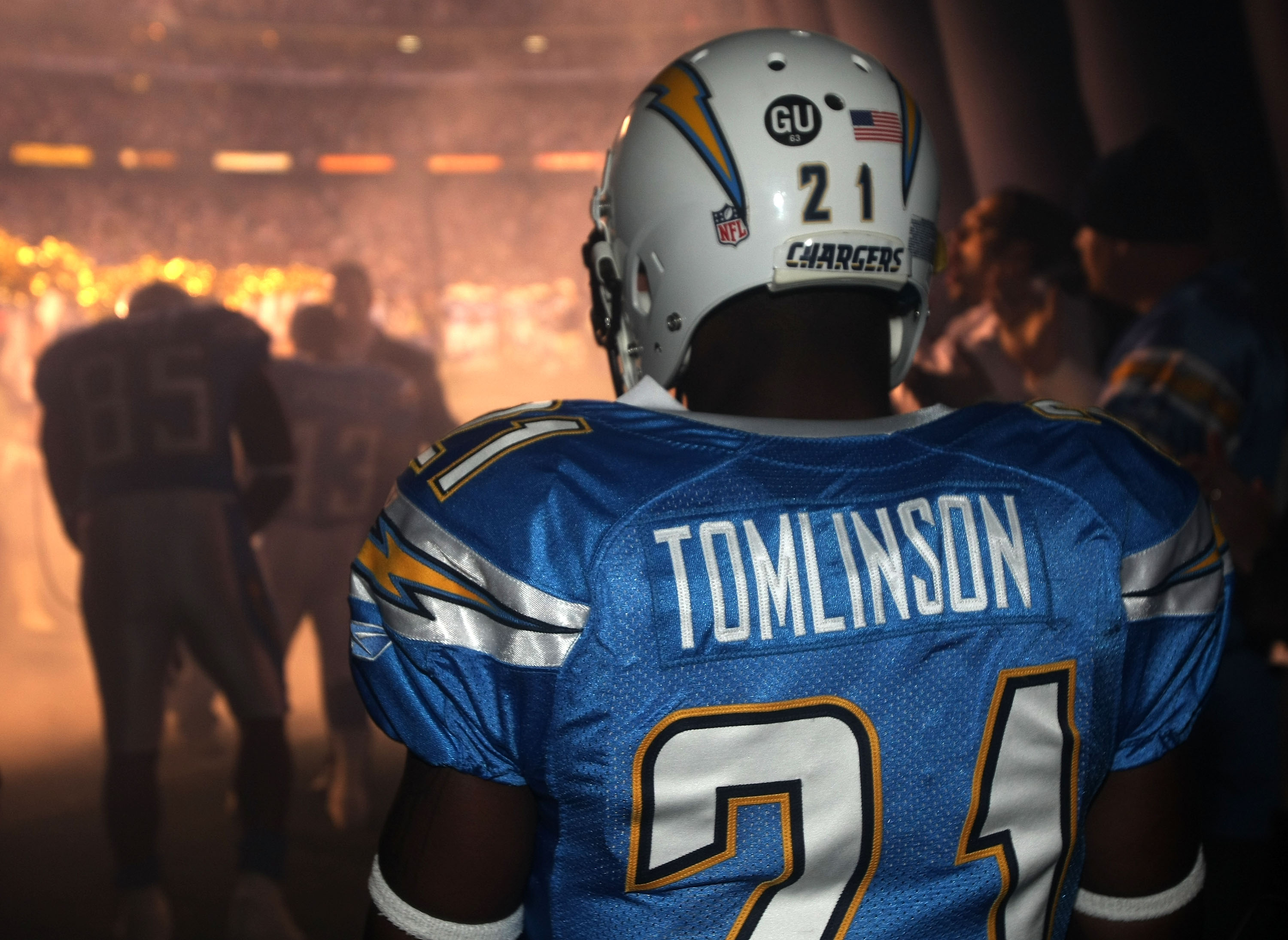 tomlinson chargers jersey