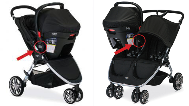 britax stroller and car seat