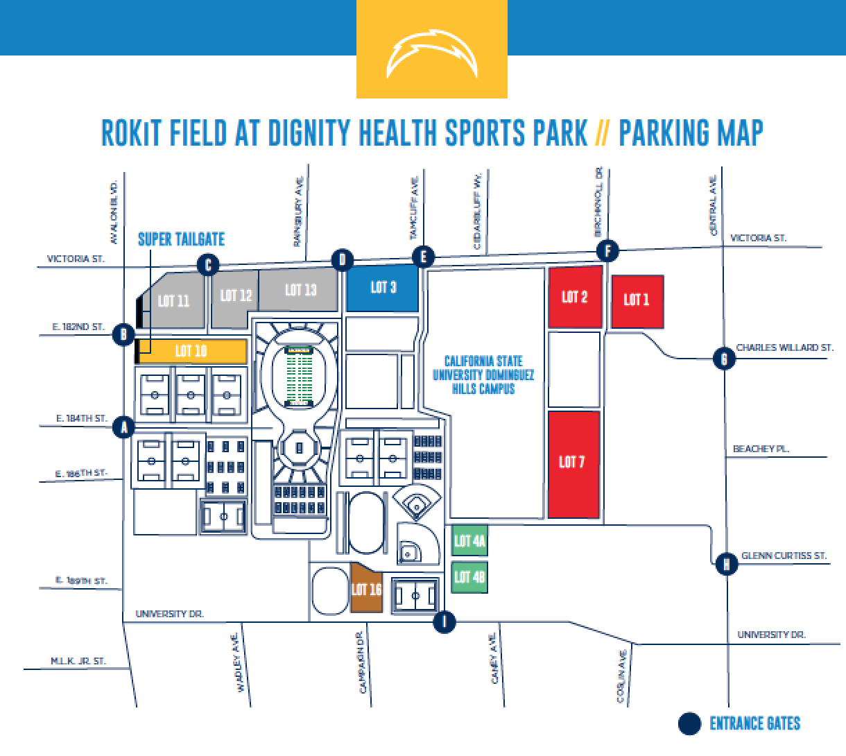 Dignity Health Sports Park Seating Chart
