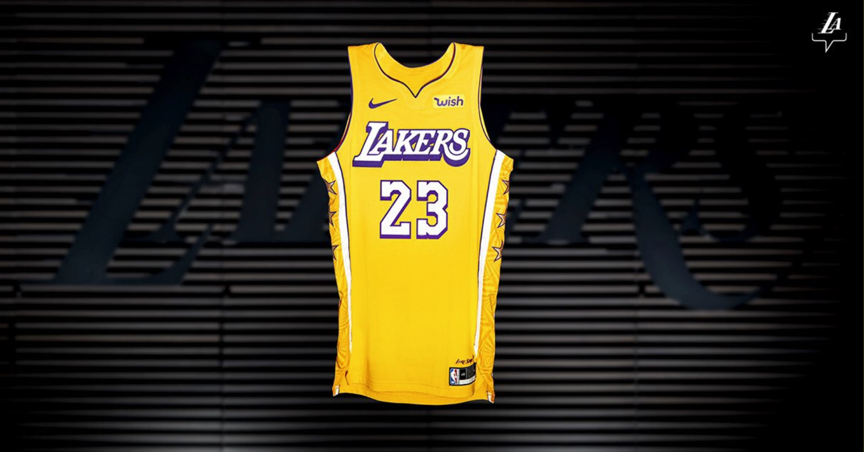 Shaq Designs New Lakers City Edition 