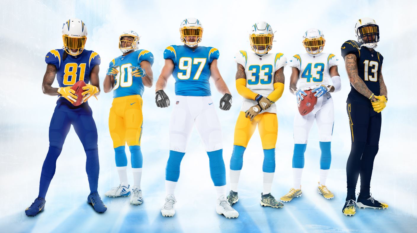 LA Chargers Reveal New Uniforms For 2020 – CBS Los Angeles