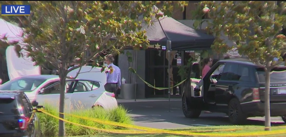 Woman Fatally Shot Outside Lake Forest Hotel Man Detained Cbs