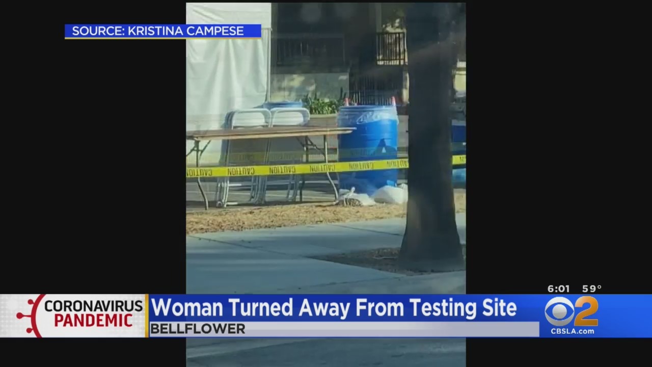 Bellflower Woman Unable To Get COVID19 Testing