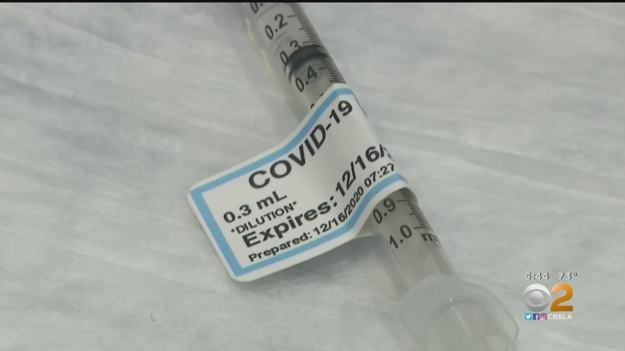 LA County Supervisor Urges Public Health to Open COVID-19 Vaccine Programs to Older Residents – CBS Los Angeles