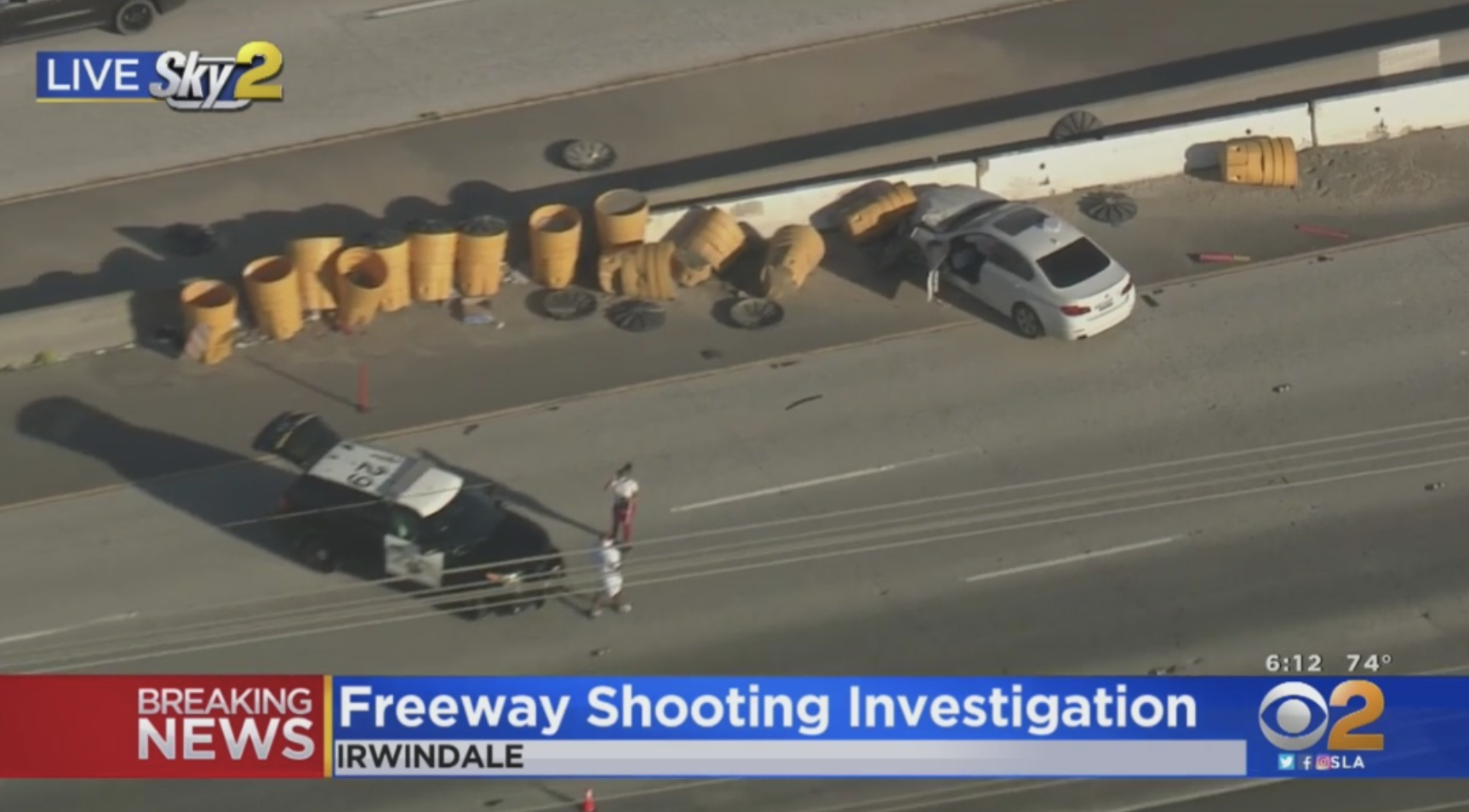 Freeway Shooting 605 Irwindale