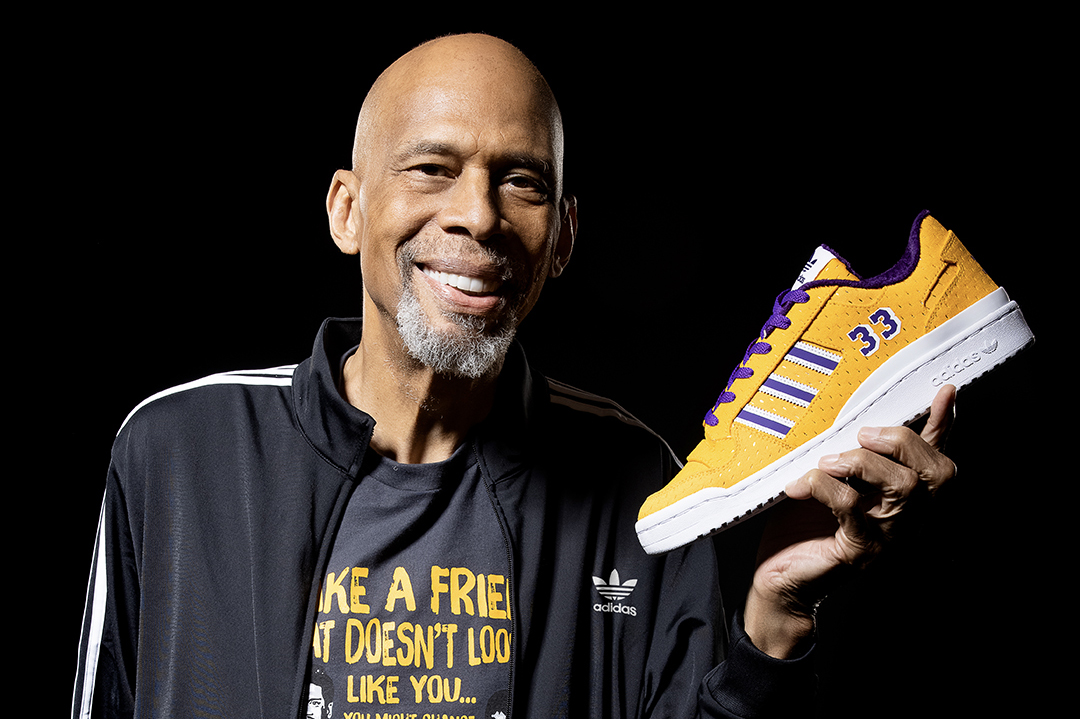 $1,000 Sneaker Made With Kareem Abdul-Jabbar's Lakers Jersey Will ...