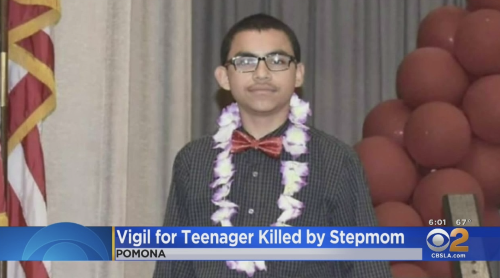 Vigil for Pomona Teen
