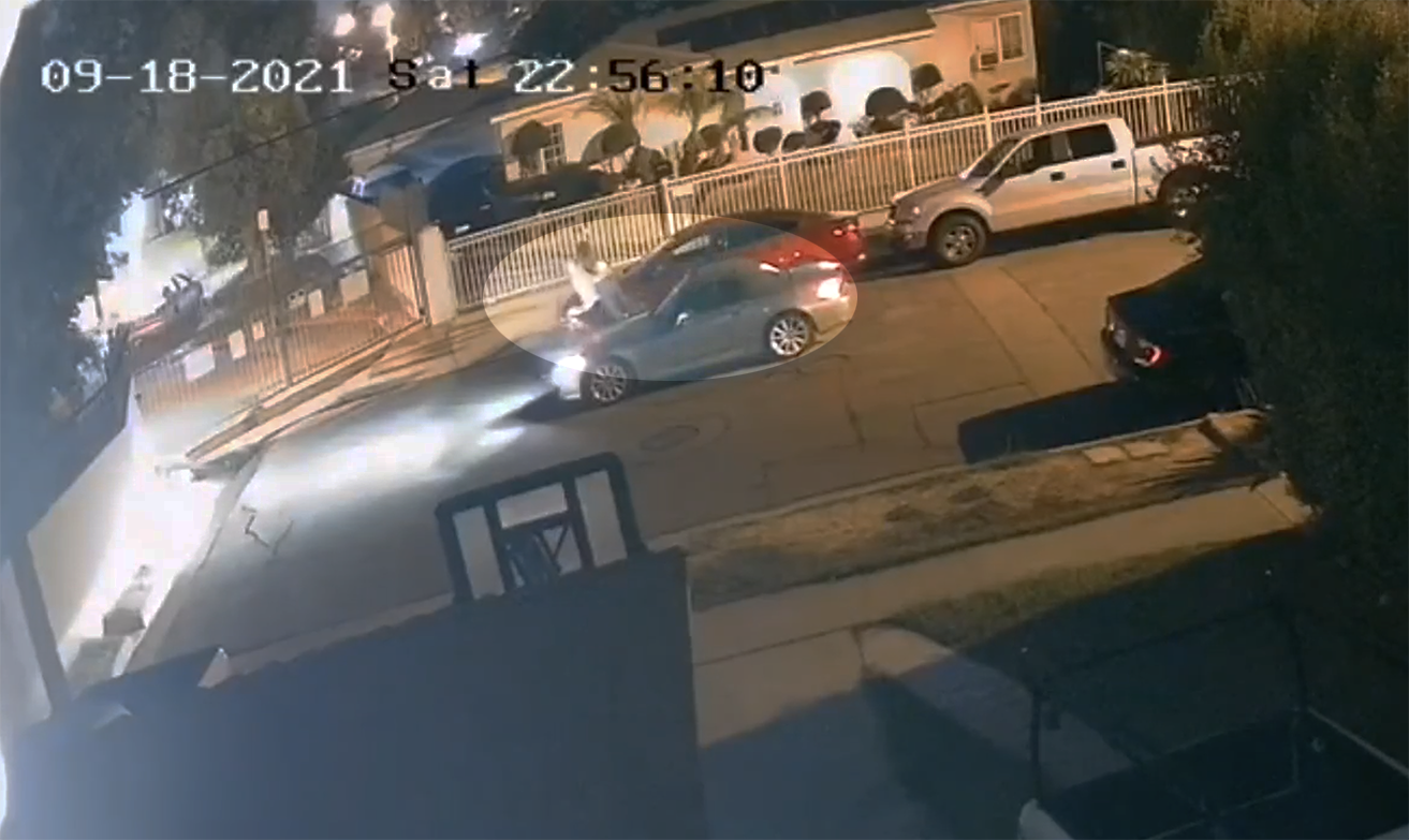 Home Surveillance Video Shows Possible Kidnapping In Bell Gardens