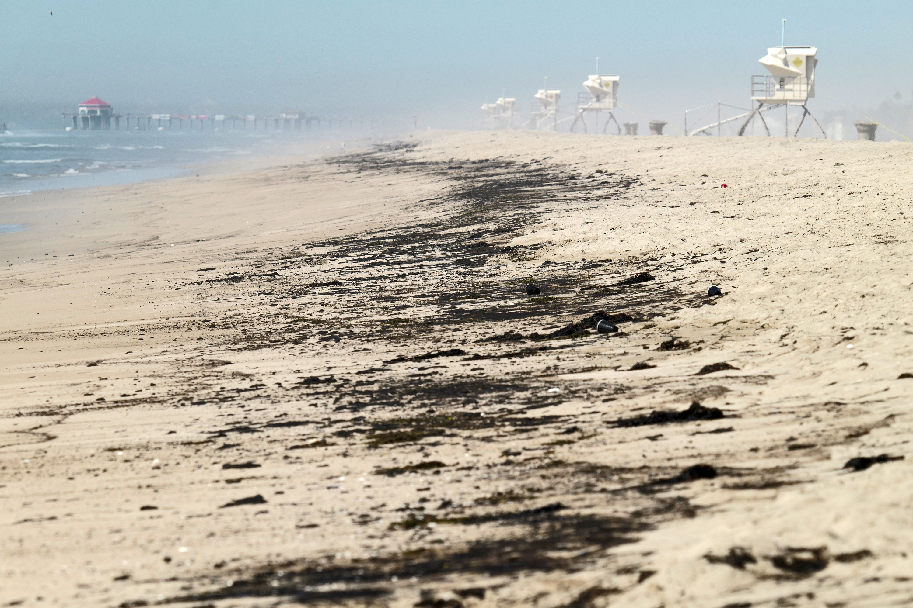 Huntington Beach Oil Spill: Houston-Based Amplify Energy Owns Rig That Spilled Oil Into Waters Off Orange County