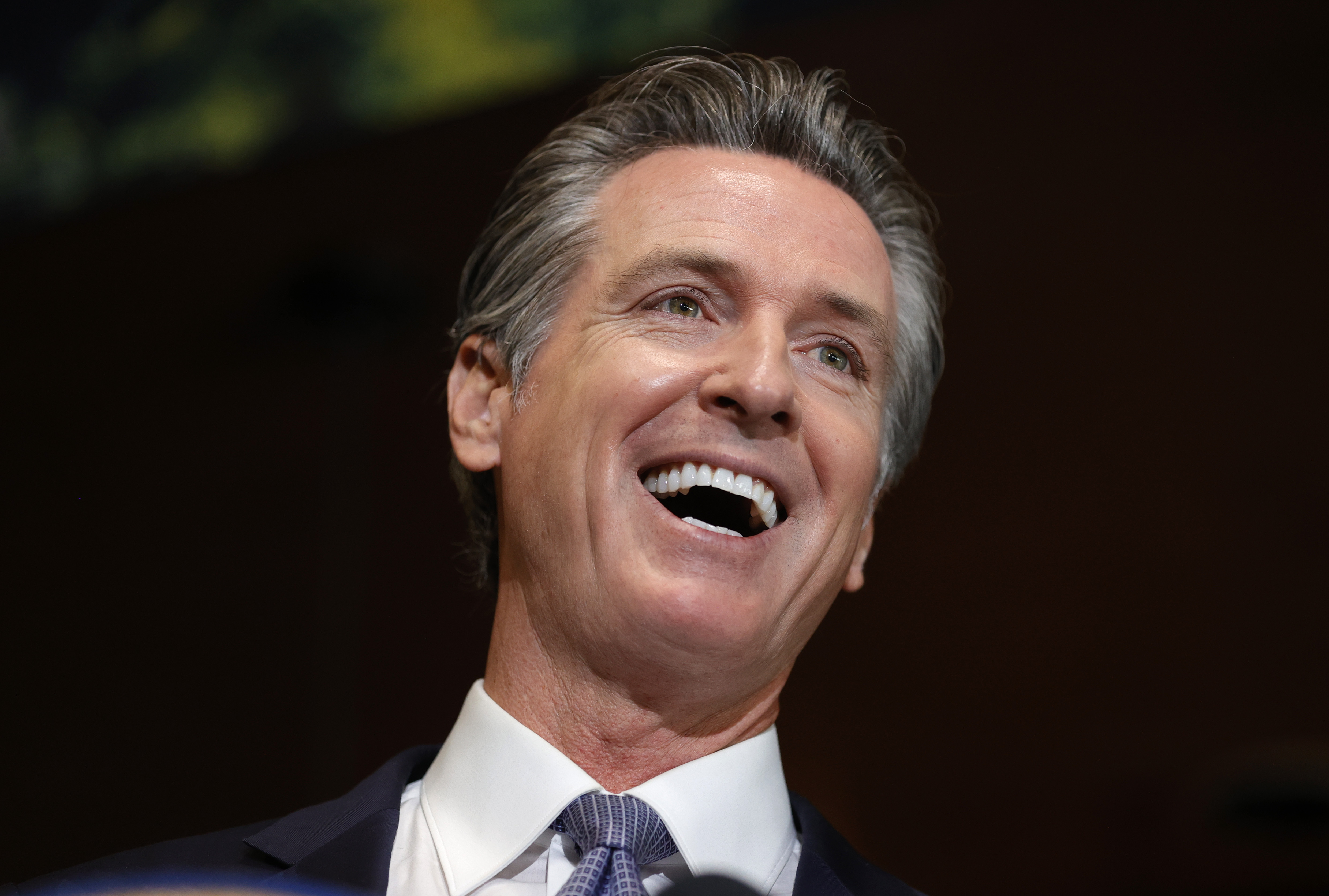 Back In Public Eye: Governor Gavin Newsom Makes First Public Appearance In Two Weeks