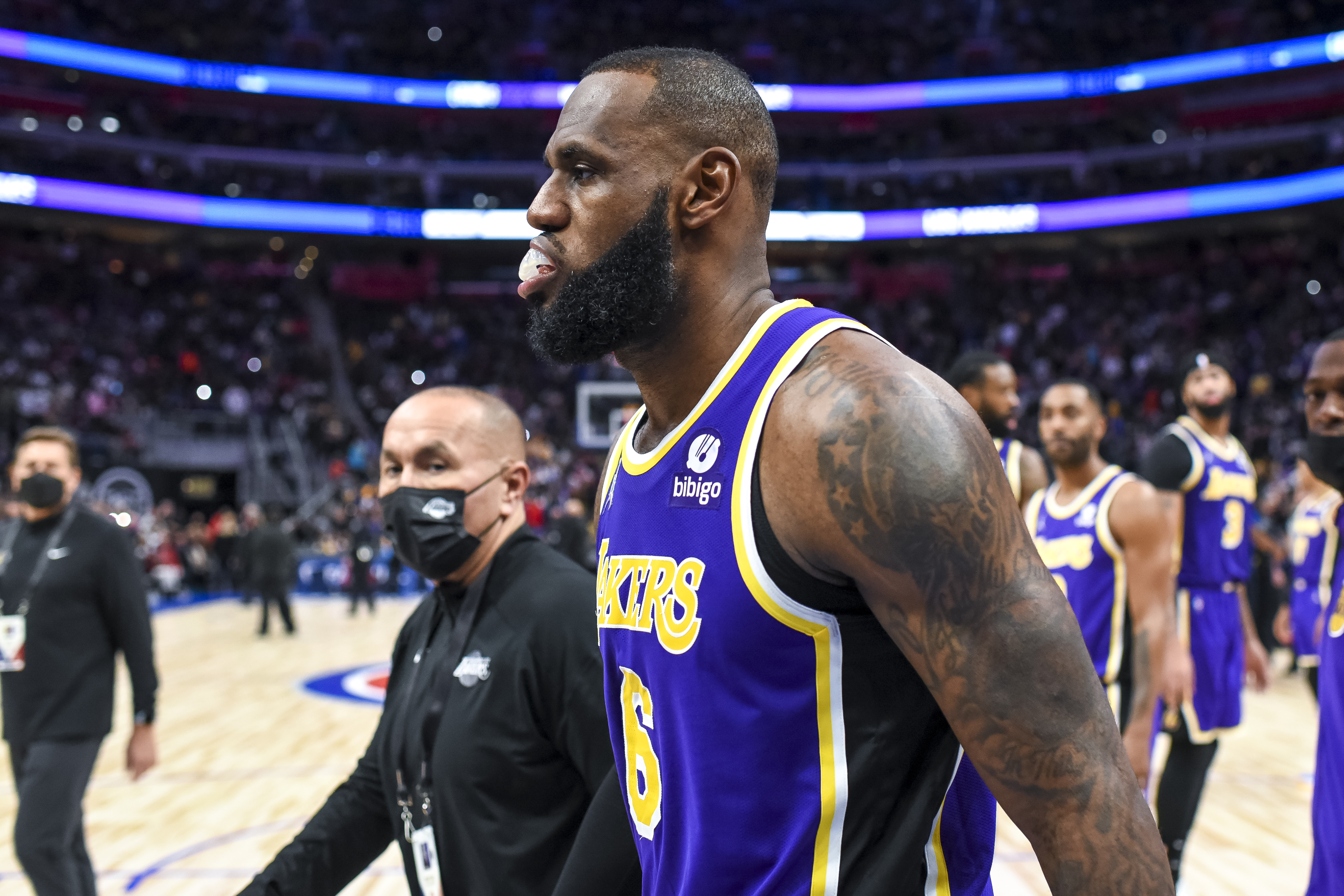 LeBron Suspended One Game For On-Court Altercation