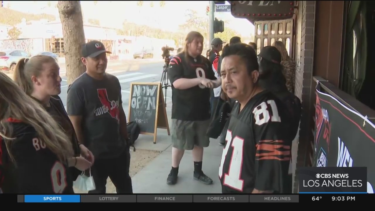 LA-based fans of both the Bengals and Rams hyped for Game Day – CBS Los Angeles