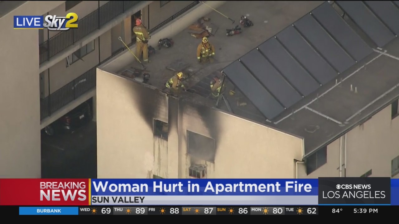 Woman Seriously Injured In Sun Valley Apartment Fire